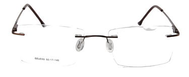 Men Urban Eyeglasses : Belin - Brown - SpecSMART Eye Clinic (Front View)